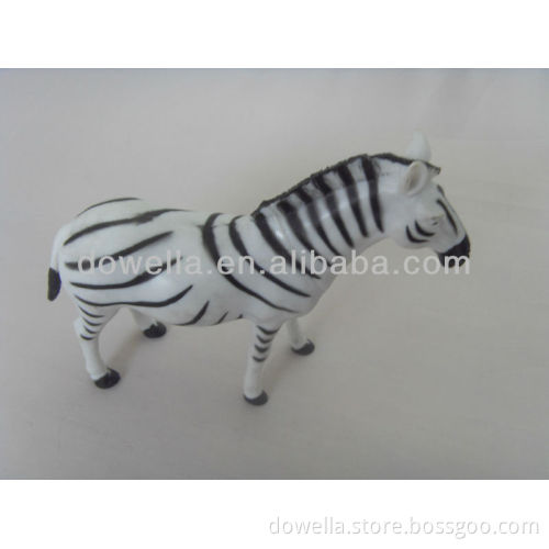 Small zebra cartoon PVC figure toy/PVC cartoon figure toys/OEM animal figure toys
